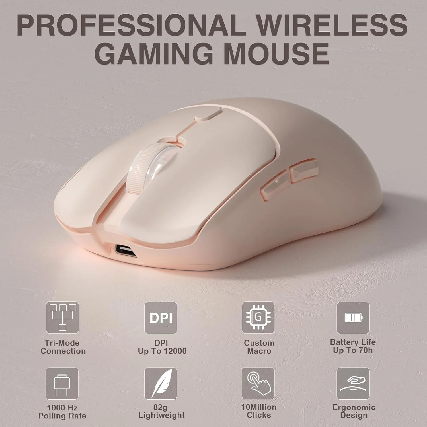 Tablet Accessory - AULA SC580X Tri-mode Wireless Gaming Mouse