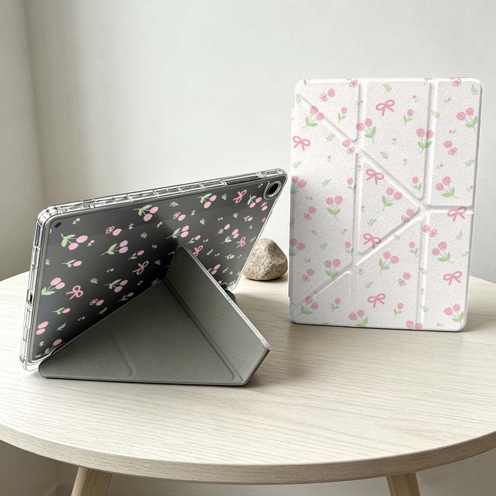 Pink Flower Bow Pattern For Sa - Remarkable Tablet Accessories 评论和价格