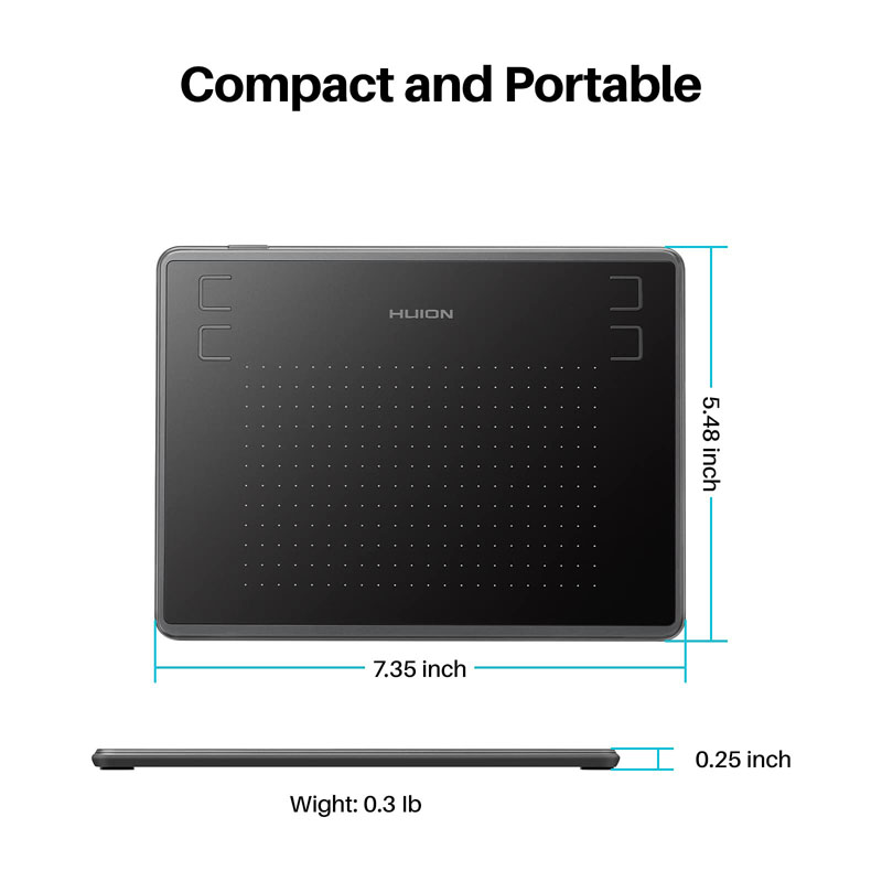 HUION H430P Digital Tablets Mi - Huion Tablet Accessories 评论和价格