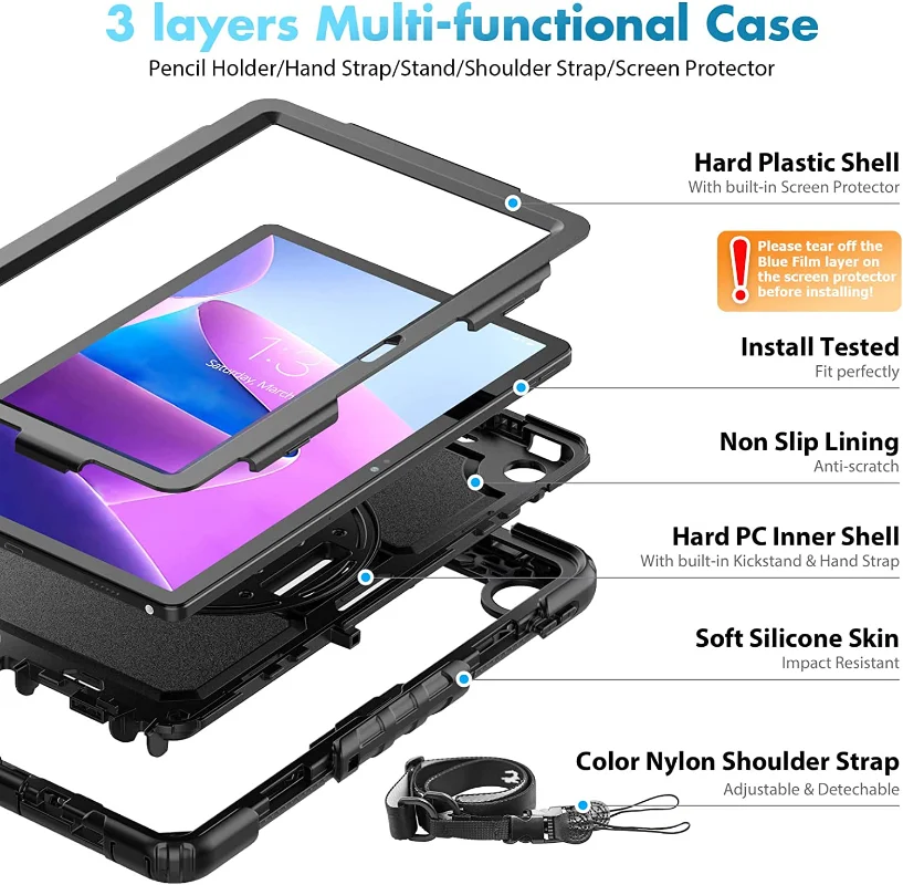 For Lenovo Tab M11 M10 3rd TB3 - Lenovo Tablet M11 Accessories 评论和价格