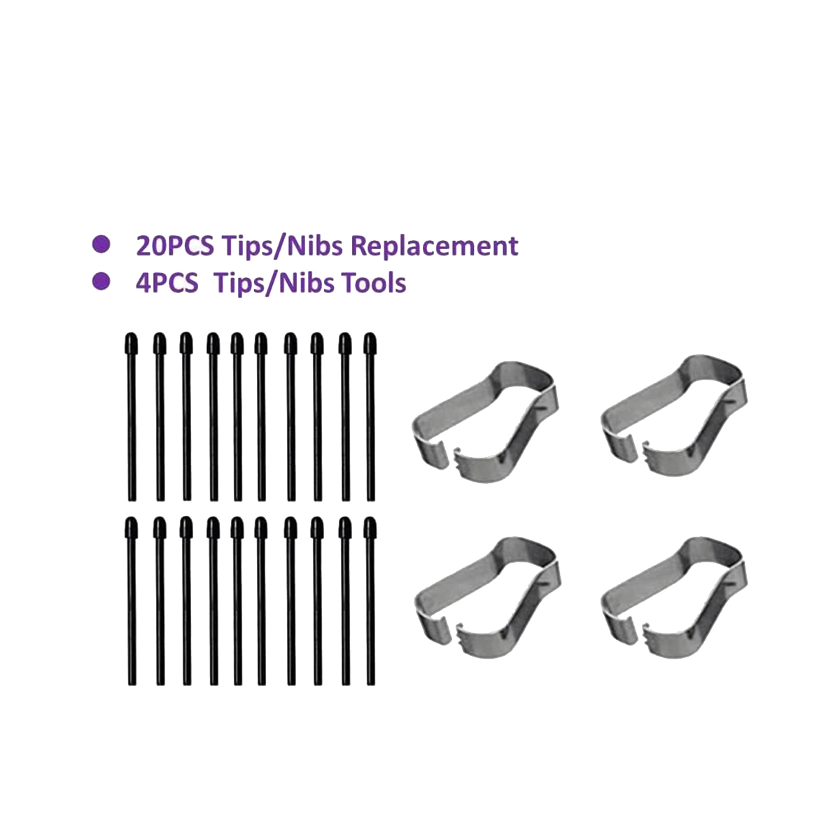 (20 Pack) Marker Pen Tips/Nibs - Tablet Stylus Accessories 评论和价格