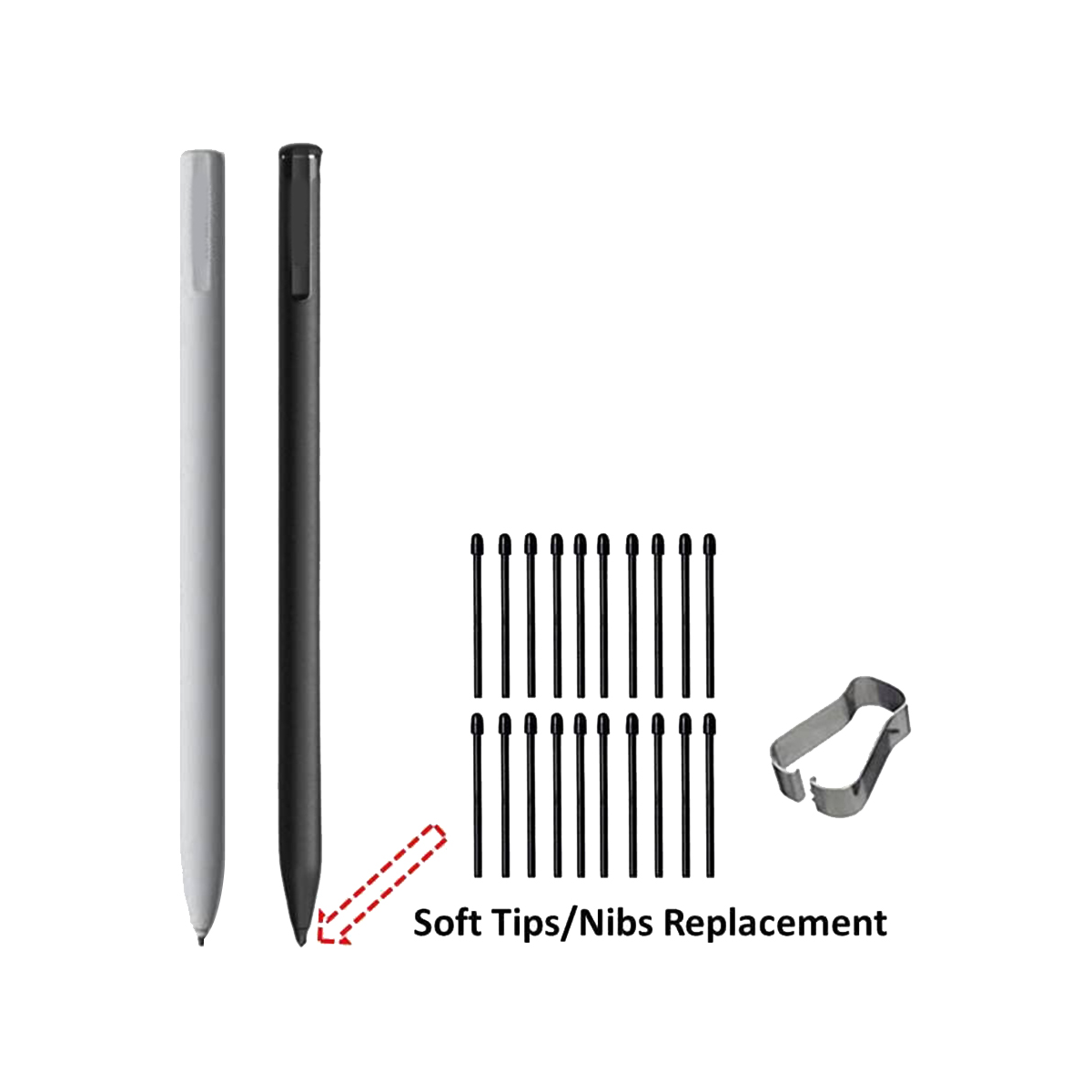 (20 Pack) Marker Pen Tips/Nibs - Tablet Stylus Accessories 评论和价格