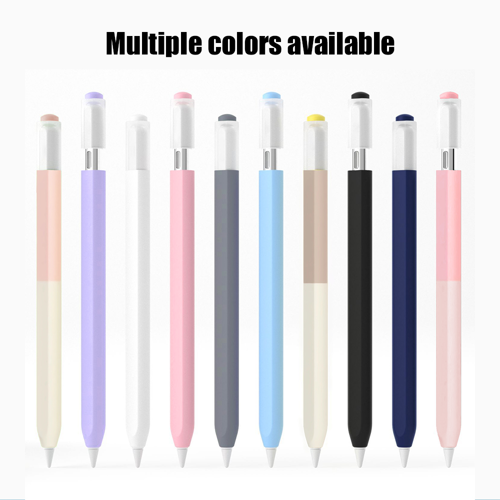 Color Splicing Silicone Pen Ca - Tablet Stylus Accessories 评论和价格