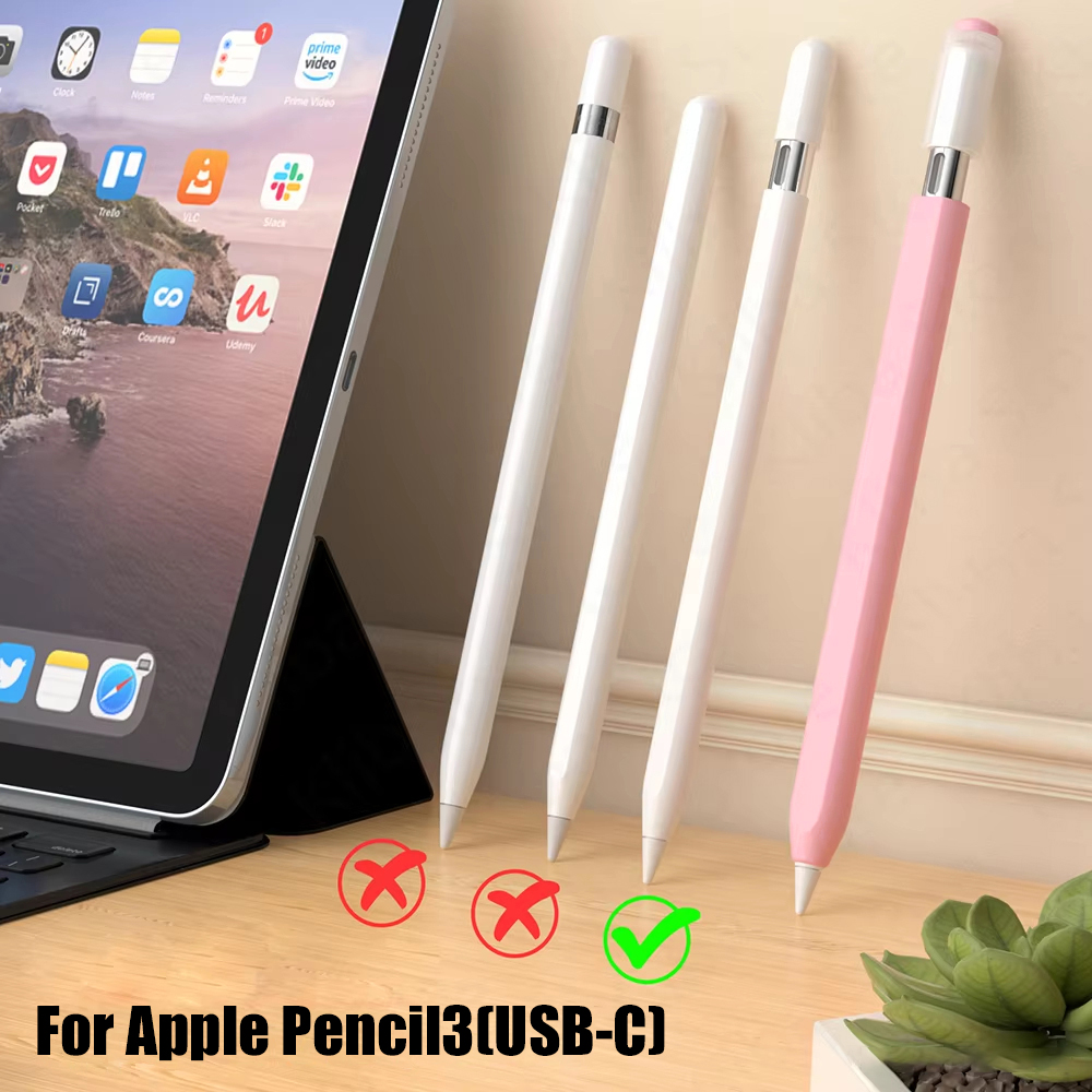 Color Splicing Silicone Pen Ca - Tablet Stylus Accessories 评论和价格