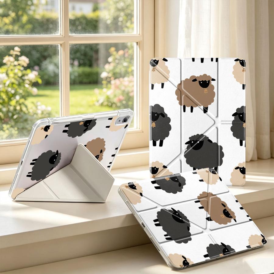 Fluffy Black & White Sheep Tab - Remarkable Tablet Accessories 评论和价格
