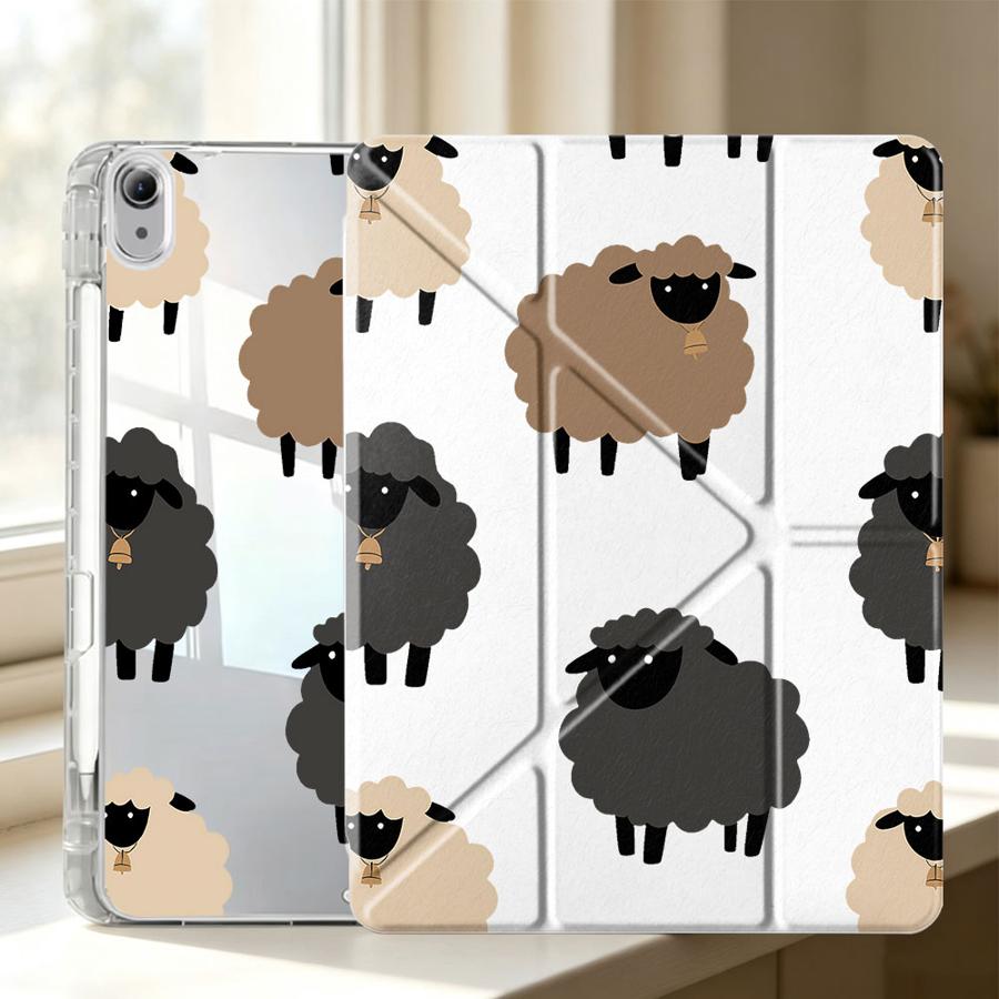 Fluffy Black & White Sheep Tab - Remarkable Tablet Accessories 评论和价格