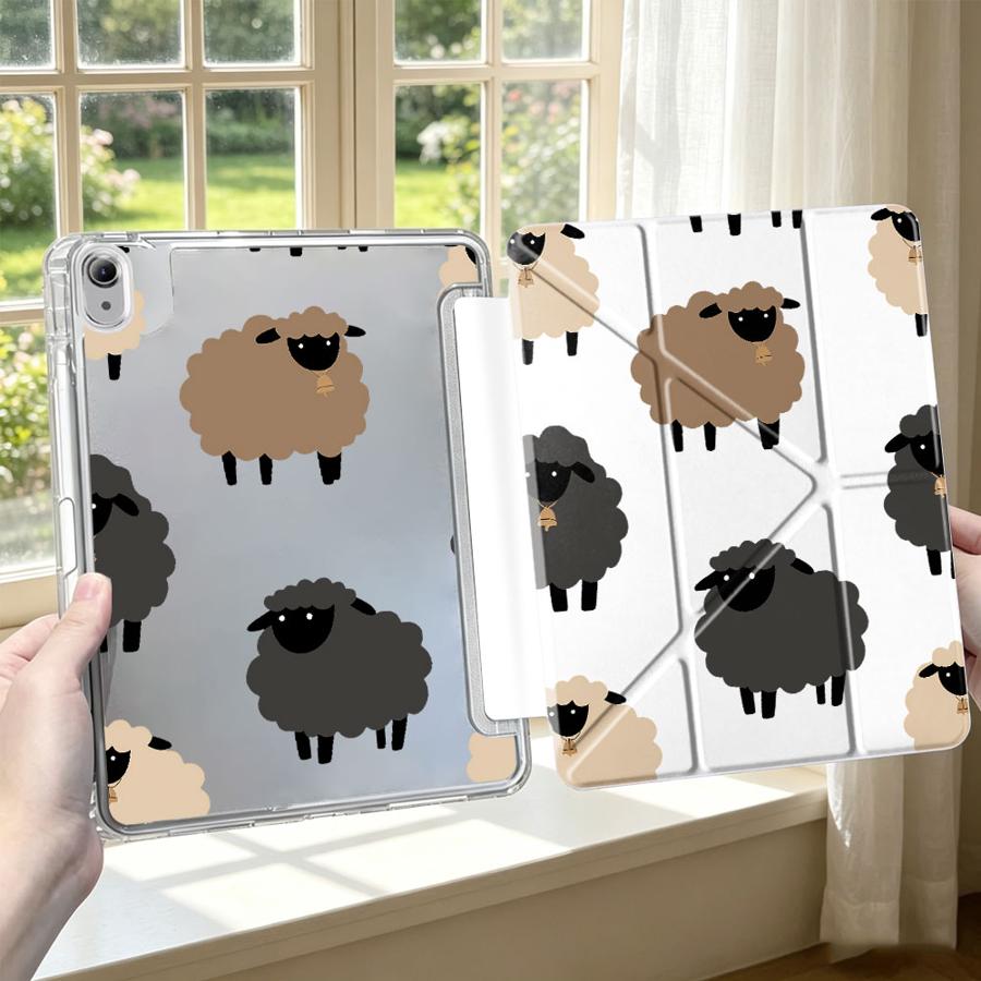 Fluffy Black & White Sheep Tab - Remarkable Tablet Accessories 评论和价格