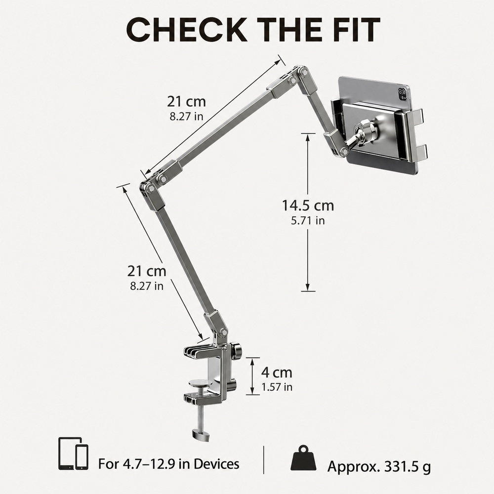 Adjustable Bed Phone Holder St - Essential Tablet Accessories 评论和价格