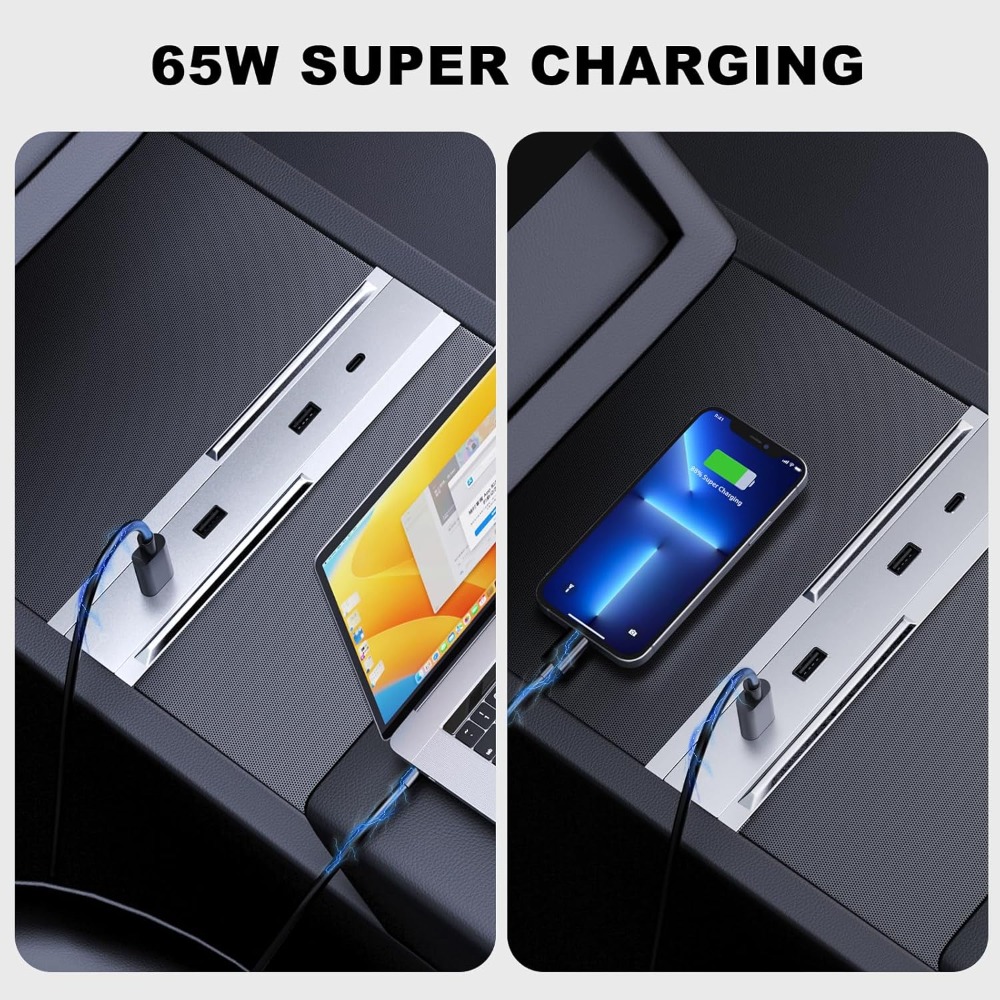 Interior Accessory For Tesla M - Usb Hub Type C 评论和价格