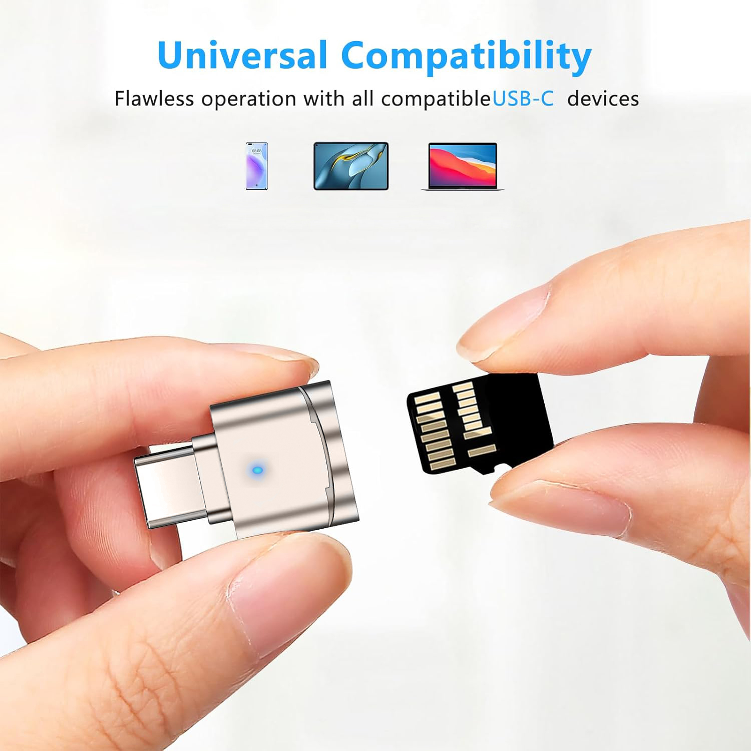2Pcs USB C Card Reader Support - Microsd Card Tablet 评论和价格