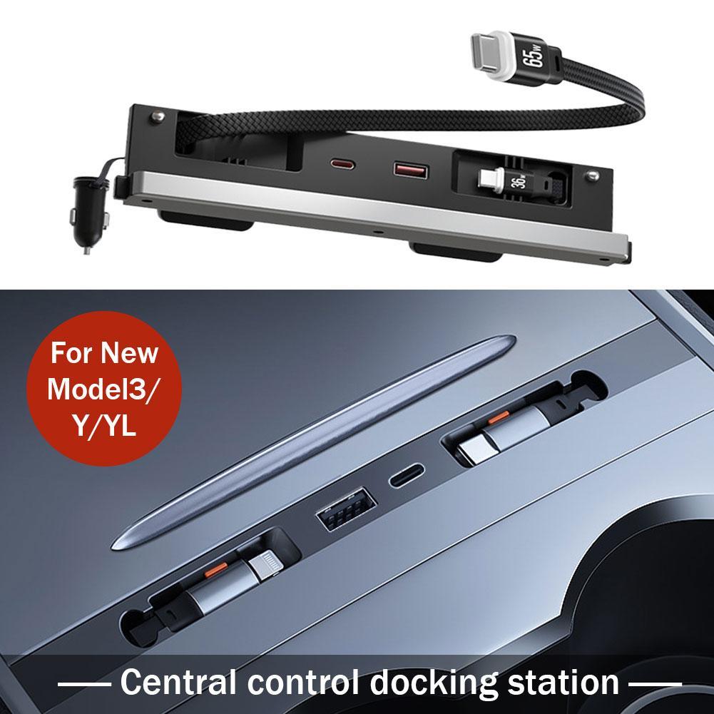 Car Central Control Docking St - Usb Hub Type C 评论和价格
