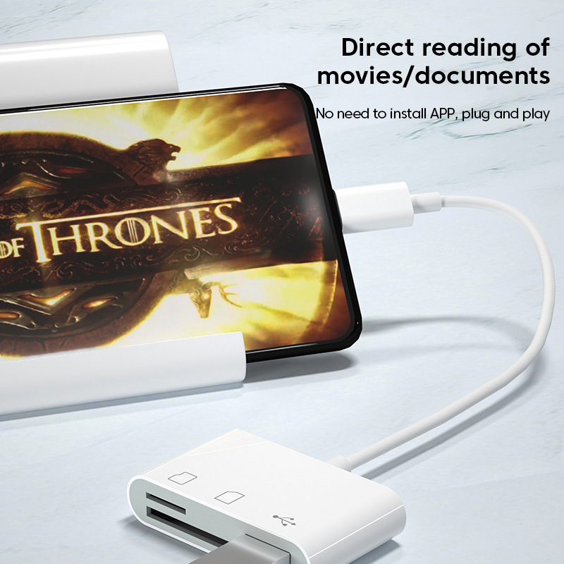 3in-1 Type-C Card Reader OTG S - Microsd Card Tablet 评论和价格