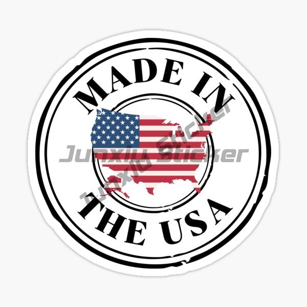 MADE IN USA Flag Vinyl Car Sti - Tablet Accessory 评论和价格