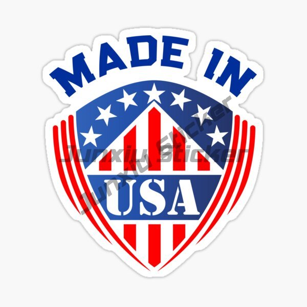MADE IN USA Flag Vinyl Car Sti - Tablet Accessory 评论和价格