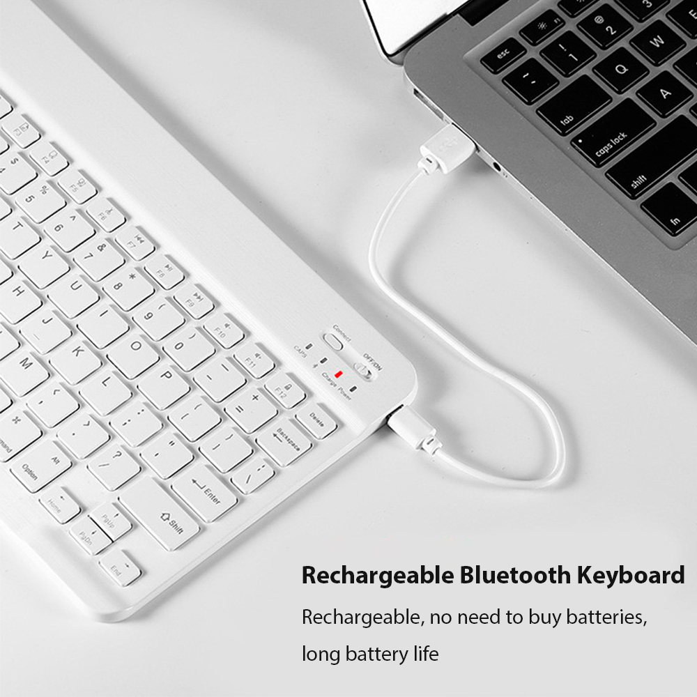 Bluetooth Wireless Keyboard Un - Essential Tablet Accessories 评论和价格
