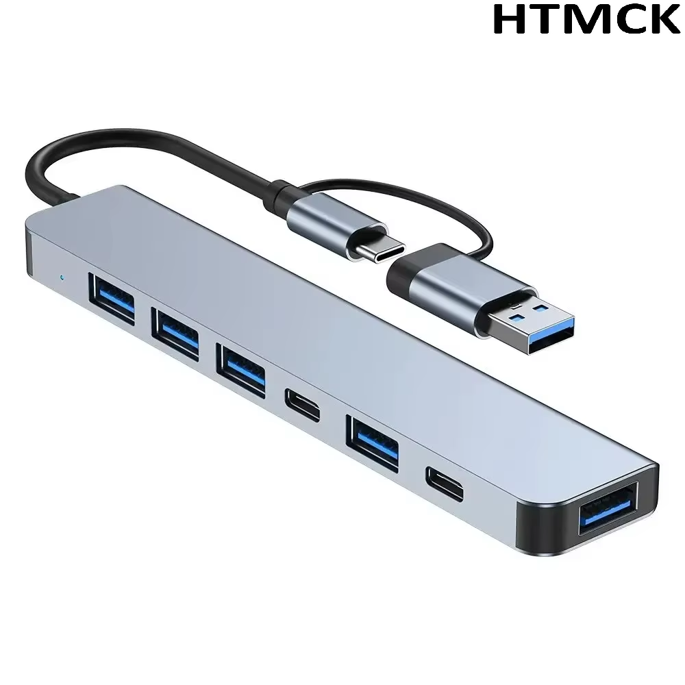 8 in 2 USB C Hub Multi Port Do - Microsd Card Tablet 评论和价格