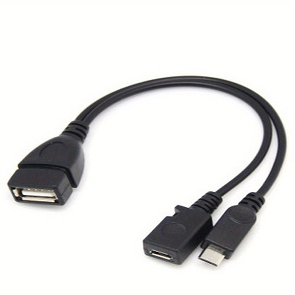 2-in-1 OTG USB to Micro USB Sp - Tablet Tech Accessories 评论和价格