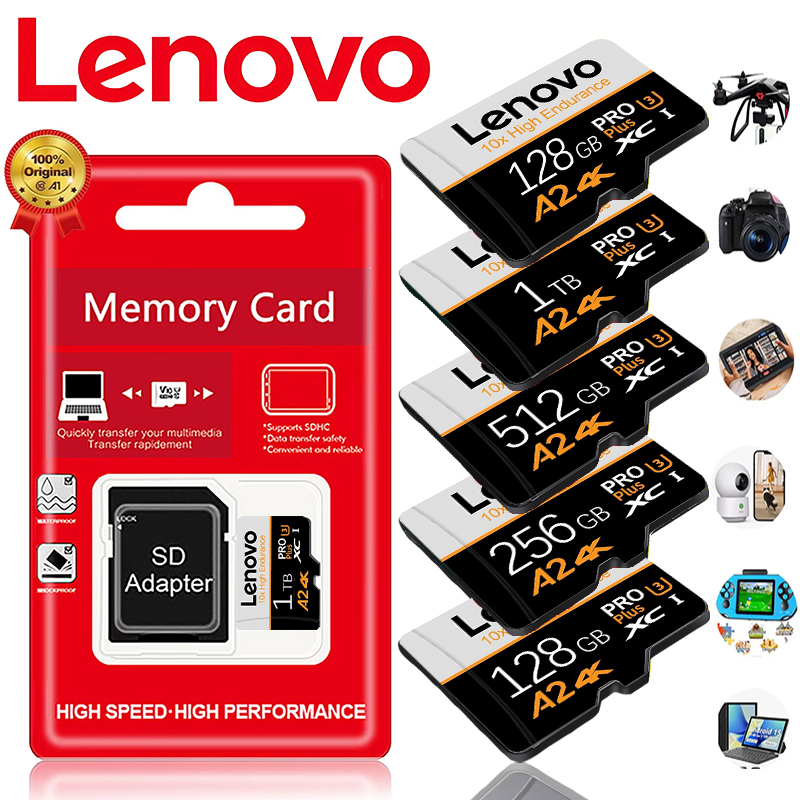 Lenovo Full HD SD Cards Memory - Microsd Card Tablet 评论和价格