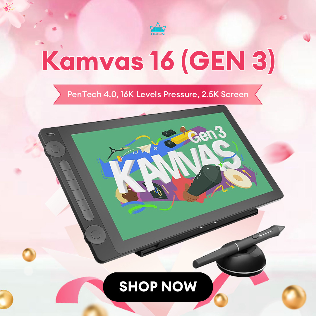 Huion Kamvas 16 (Gen 3) Graphi - Huion Tablet Accessories 评论和价格