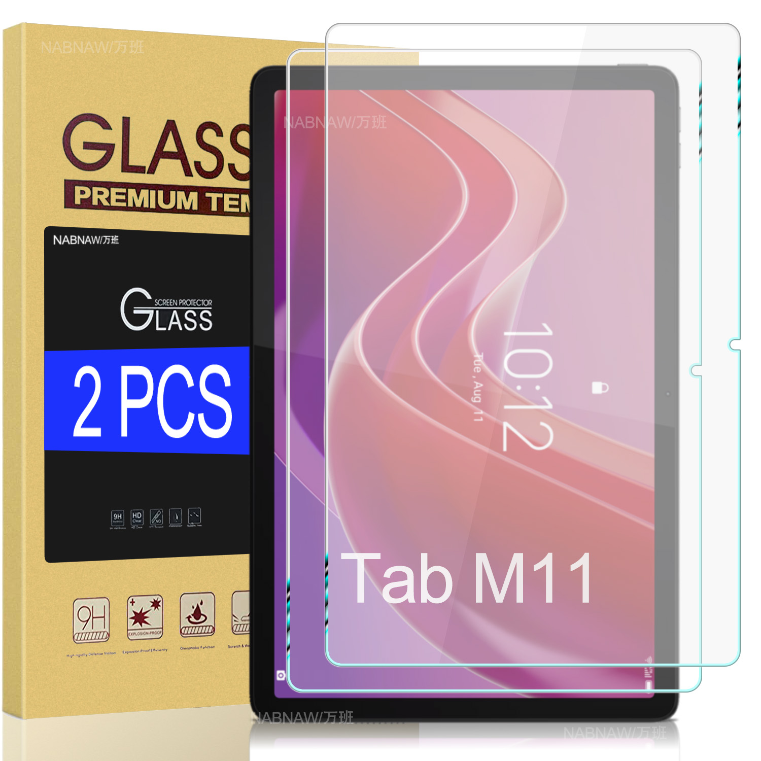 2 Pieces HD Scratch Proof Scre - Lenovo Tablet M11 Accessories 评论和价格