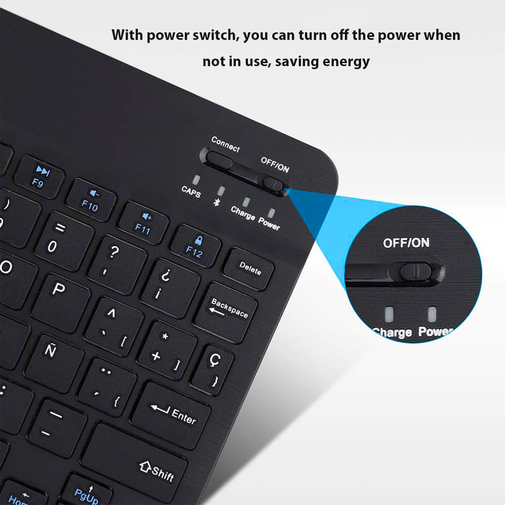 Bluetooth Wireless Keyboard Fo - Essential Tablet Accessories 评论和价格
