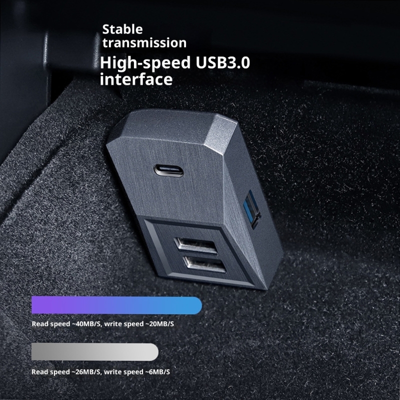 Glovebox USB Hub For Tesla Mod - Usb Hub Type C 评论和价格