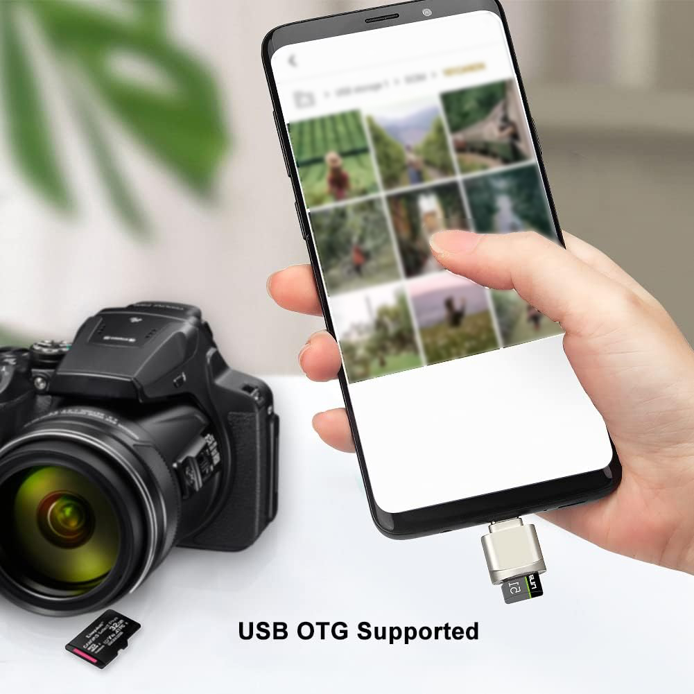2Pcs USB C Card Reader Support - Microsd Card Tablet 评论和价格